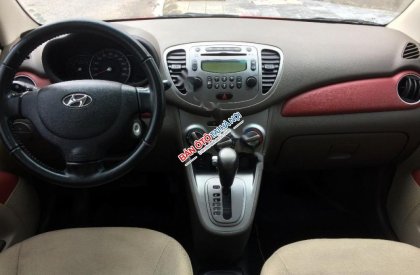 Hyundai i10 2011 - Cần bán xe Hyundai i10 đời 2011, màu đỏ, nhập khẩu số tự động