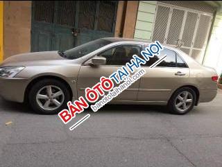 Honda Accord    2.4  2004 - Chính chủ bán Honda Accord 2.4 đời 2004, màu vàng, xe nhập