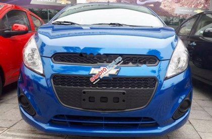 Chevrolet Spark LS 2017 - Bán xe Chevrolet Spark LS 2017, màu xanh lam, giá tốt