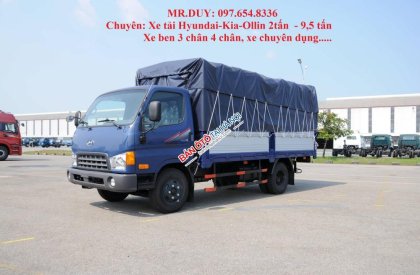 Thaco HYUNDAI HD650 2017 - Bán xe tải Hyundai 6.4 tấn HD650 Trường Hải, thùng mui bạt, hỗ trợ trả góp 2018