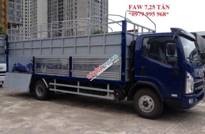 FAW FRR 2017 - Cần bán xe tải FAW 7,25 tấn thùng dài 6m3, máy khỏe cầu to, giá rẻ nhất cả nước