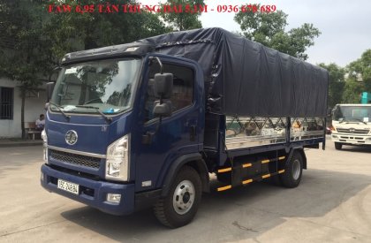 Howo La Dalat 2017 - Xe tải FAW 6.95 tấn, thùng dài 5,1m / giá rẻ nhất
