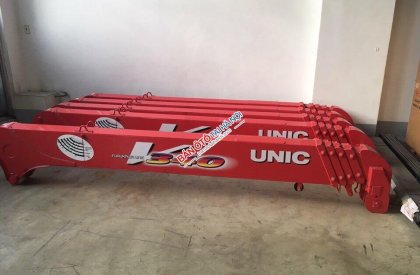 Thaco OLLIN 700B 2018 - Xe tải Thaco Ollin700B, gắn cẩu Unic 3 tấn 4 đốt