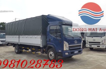 Howo La Dalat 2018 - Bán xe FAW xe tải thùng đời 2018, màu xanh lam