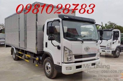 Howo La Dalat 2018 - Bán xe FAW xe tải thùng năm 2018, màu trắng, 380tr