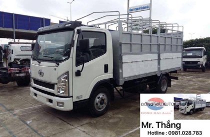 Howo La Dalat 2018 - Bán ô tô FAW Xe tải thùng đời 2018, màu trắng, 380tr