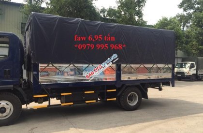 FAW FRR 2018 - Cần bán xe FAW xe tải thùng 2018, màu xanh lam, 385 triệu