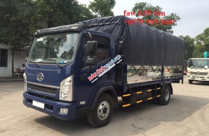 FAW FRR 2018 - Cần bán xe FAW xe tải thùng 2018, màu xanh lam, 385 triệu