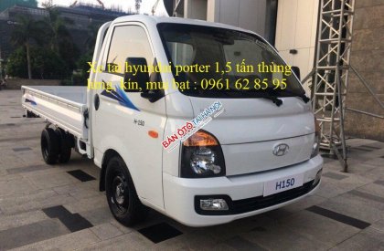 Xe tải 2500kg  Hyundai H150 2018 - Xe tải Hyundai 1 tấn 5 thùng lửng, kín, mui bạt, giá đại lý