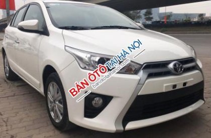 Toyota Yaris  AT  2017 - Bán Toyota Yaris AT đời 2017, màu trắng chính chủ giá cạnh tranh