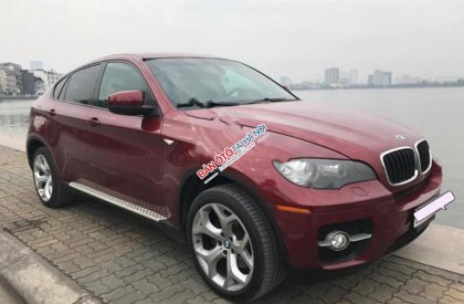 BMW X6 xDriver35i 2008 - Cần bán xe BMW X6 xDriver35i sản xuất 2008, màu đỏ, nhập khẩu chính chủ