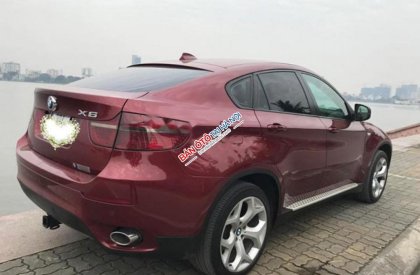 BMW X6 xDriver35i 2008 - Cần bán xe BMW X6 xDriver35i sản xuất 2008, màu đỏ, nhập khẩu chính chủ