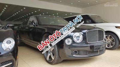 Bentley Mulsanne Speed 2015 - Bán Bentley Mulsanne Speed màu đen nội thất trắng đen, xe nhập khẩu nguyên chiếc theo hình thức lướt, sản xuất 2015