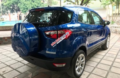 Ford EcoSport Trend 2018 - Bán xe Ford Ecosport Trend 2018, màu xanh, giá 593tr
