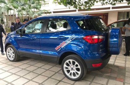 Ford EcoSport Trend 2018 - Bán xe Ford Ecosport Trend 2018, màu xanh, giá 593tr