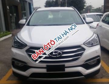 Hyundai Santa Fe Santafe  2018 - Cần bán Hyundai Santa Fe Santafe năm 2018, màu bạc