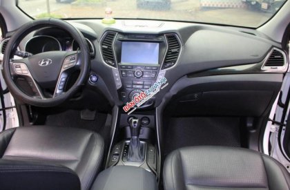 Hyundai Santa Fe CRDI 2015 - Bán ô tô Hyundai Santa Fe CRDI đời 2015, màu trắng chính chủ