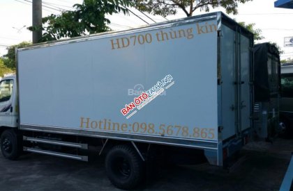 Hyundai HD 700 2016 - Bán xe tải Hyundai 8,2 tấn HD700 Đồng Vàng, thùng bạt, kín, lửng, giao ngay