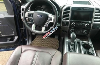 Ford F 150 Platinum 2015 - Bán ô tô Ford F 150 Platinum đời 2015, màu xanh lam, full option