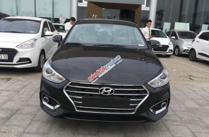 Hyundai Accent MT 2018 - Bán Hyundai Accent sản xuất 2018 màu đen, 470 triệu, LH 0947.647.688