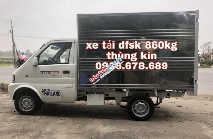 Xe tải 500kg 2018 - Bán xe tải DFSK 860kg thùng kín, đời mới nhất, giá rẻ nhất thị trường