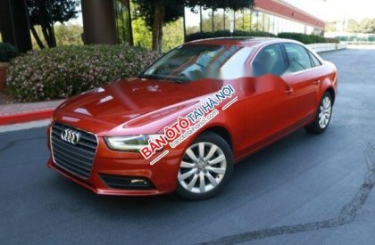 Audi A4 2014 - Chính chủ bán xe Audi A4 đời 2014, màu đỏ, nhập khẩu