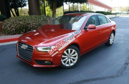 Audi A4 2014 - Chính chủ bán xe Audi A4 đời 2014, màu đỏ, nhập khẩu