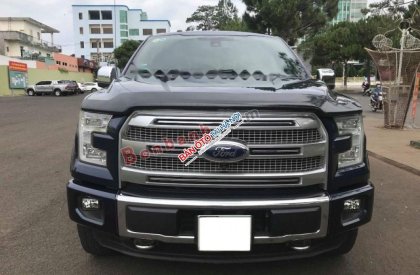 Ford F 150 Platinum 2015 - Bán xe Ford F 150 Platinum sản xuất năm 2015, màu xanh lam, nhập khẩu nguyên chiếc