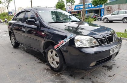 Daewoo Lacetti EX 2005 - Cần bán xe Daewoo Lacetti EX sản xuất năm 2005, màu đen, giá 179tr