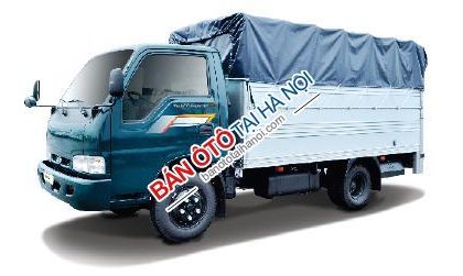 Thaco Kia 2017 - Bán xe tải K165 thùng mui bạt, thùng kín 2,4 tấn hoàn toàn mới giá ưu đãi, hỗ trợ trả góp lãi suất thấp