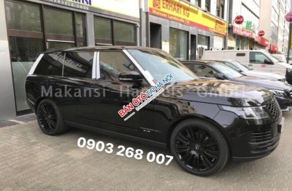 LandRover Range rover Autobiography LWB 2018 - Giao ngay xe Range Rover Autobiography LWB sản xuất 2018, màu đen, xe nhập