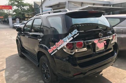 Toyota Fortuner   4x4AT  2016 - Bán ô tô Toyota Fortuner 4x4AT năm sản xuất 2016, màu đen, 880 triệu