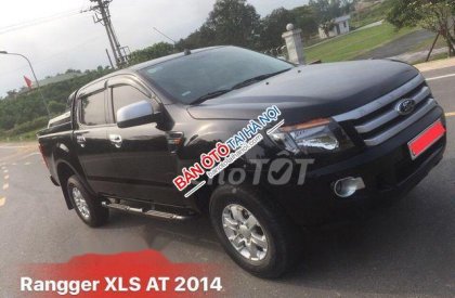 Ford Ranger   XLS AT 2014 - Bán Ford Ranger XLS AT đời 2014, màu đen như mới, giá tốt