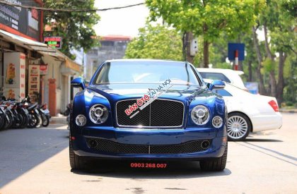 Bentley Mulsanne EWB 2018 - Cần bán Bentley Mulsanne EWB sản xuất năm 2018, màu xanh lam, xe nhập