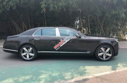 Bentley Mulsanne Speed 2016 - Cần bán Bentley Mulsanne Speed sản xuất 2016, màu nâu, nhập khẩu