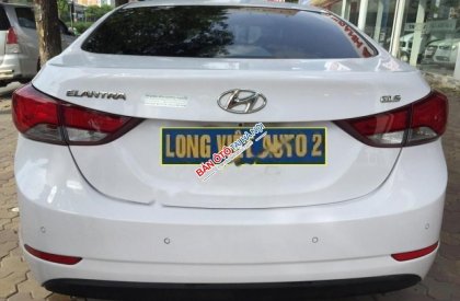 Hyundai Elantra 1.8 AT 2015 - Cần bán xe Hyundai Elantra 1.8 AT sản xuất 2015, màu trắng, nhập khẩu nguyên chiếc chính chủ
