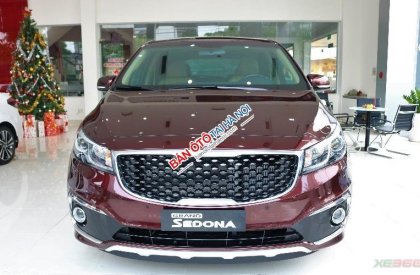 Kia Sedona DAT 2018 - Cần bán xe Kia Sedona DAT sản xuất 2018, màu nâu