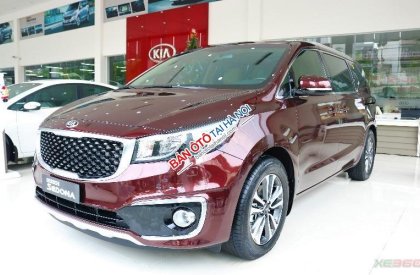 Kia Sedona DAT 2018 - Cần bán xe Kia Sedona DAT sản xuất 2018, màu nâu