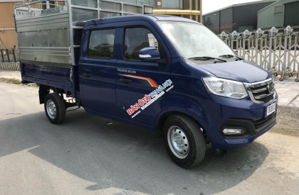 Xe tải 500kg - dưới 1 tấn    2018 - Cần bán xe Changan cabin kép đời 2018, màu xanh lam, nhập khẩu nguyên chiếc