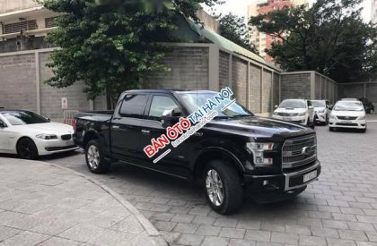 Ford F 150 Platinum  2015 - Cần bán xe Ford F 150 Platinum đời 2015, màu đen