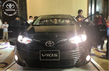 Toyota Vios 1.5G 2020 - Bán xe Toyota Vios 1.5G 2020, màu đen giá cực Tốt, KM hấp dẫn, trả góp 80%
