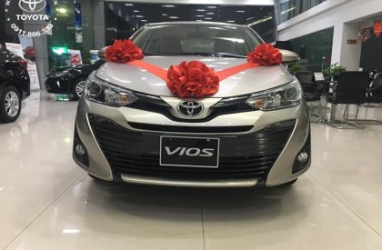 Toyota Vios 1.5G 2020 - Bán ô tô Toyota Vios 1.5G 2020, màu nâu vàng, giá Tốt, KM cực lớn tại Toyota Hà Đông