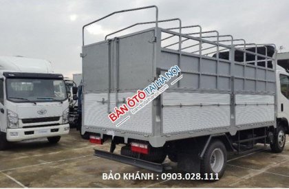 Howo La Dalat 2018 - Bán trả góp xe tải Faw 6,2 tấn thùng dài 4,36m giá rẻ
