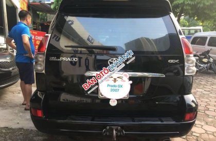 Toyota Prado   GX   2008 - Bán Toyota Prado GX sản xuất 2007, màu đen, nội thất màu kem bơ