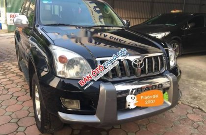 Toyota Prado   GX   2008 - Bán Toyota Prado GX sản xuất 2007, màu đen, nội thất màu kem bơ