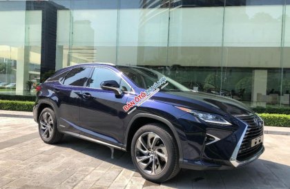 Lexus RX 450h 2018 - Bán xe Lexus RX 450h đời 2018, màu xanh lam, nhập khẩu  