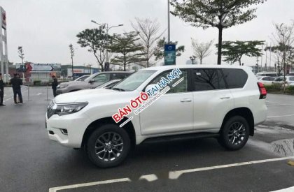 Toyota Prado   VX  2018 - Cần bán xe Toyota Prado VX năm sản xuất 2018, màu trắng, nhập khẩu