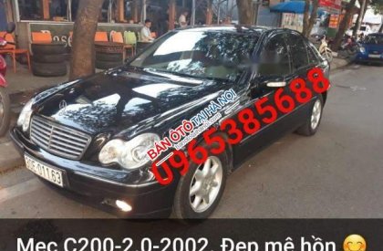Mercedes-Benz C class C200 2002 - Chính chủ bán Mercedes C200 2002, màu đen
