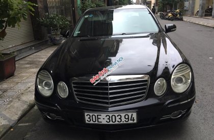 Mercedes-Benz E class E200 2007 - Cần bán Mercedes E200 2007, màu đen