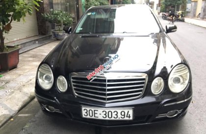 Mercedes-Benz E class E200 2007 - Cần bán Mercedes E200 2007, màu đen